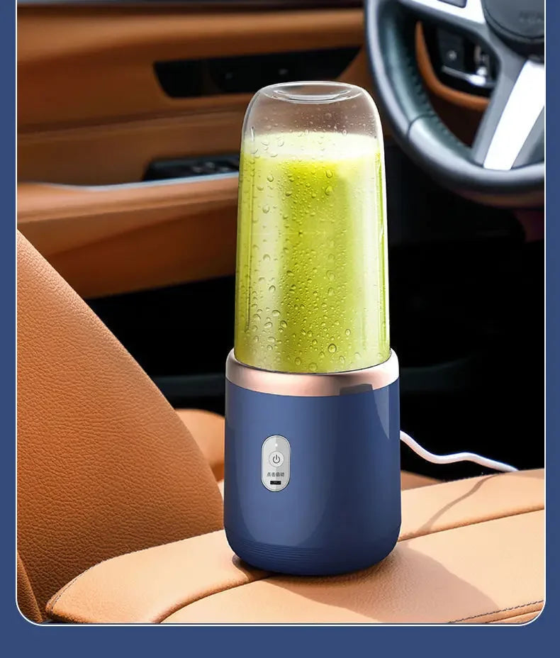 Portable Fruit Juice Blenders Summer Personal Electric Mini Bottle Home USB 6 Blades Juicer Cup Machine For Kitchen