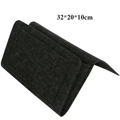 Bedside Storage Organizer Hanging Caddy Bed Holder Pockets Bed Pocket Sofa Organizer Pockets Book Felt Bed Holder Pockets Home