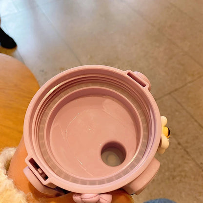 2 Liter Water Bottle with Straw Kids Girls Large Portable Bottles Sports Fitness Cup Summer Cold Water Motivational Water Bottle