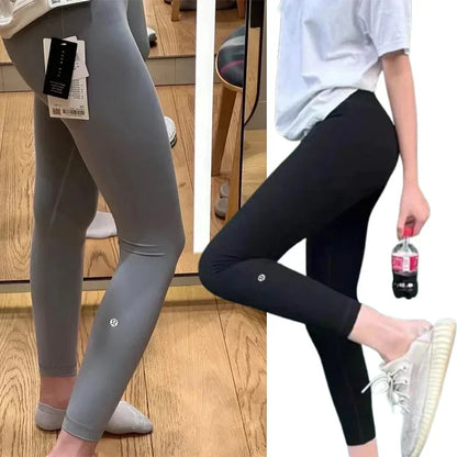 Yoga Pants Women High Waist Nine Fitness Pants Tight Outer Wear Sports Running Pants