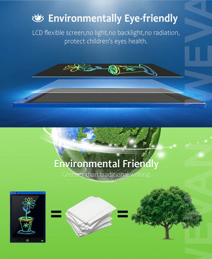 Drawing Tablet 8.5" LCD Colorful Writing Tablet Electronics Graphic Board Ultra-thin Portable Handwriting Pads Kids Gifts