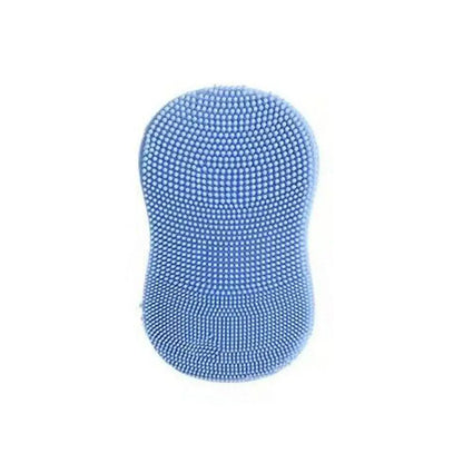 Facial Silicone Facial Cleansing Brush Handheld  Facial Deep Cleansing  Exfoliator Blackhead Pore Cleaner Skin Care TooL