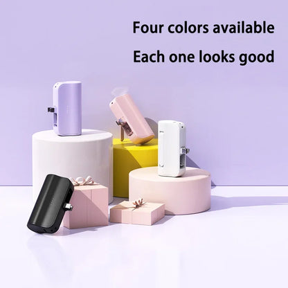 Xiaomi Capsule Power Bank 50000mAh Pocket Power Bank 120W Fast Charge Portable Mini Power Bank Suitable for iPhone and Android