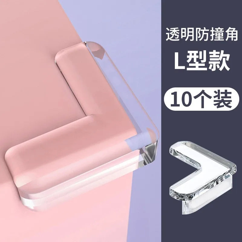 4/10pcs Table Corner Protectors Furniture Corner Guards Clear Children Anti Collision Edge Guards Baby Safety Table Edge Covers