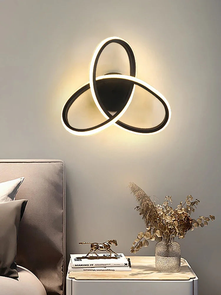 LED Wall Lamp Modern Creativity Ceiling Lights For Bedroom Bedside Living Room Corridor Indoor Home Decoration Lighting Fixtures