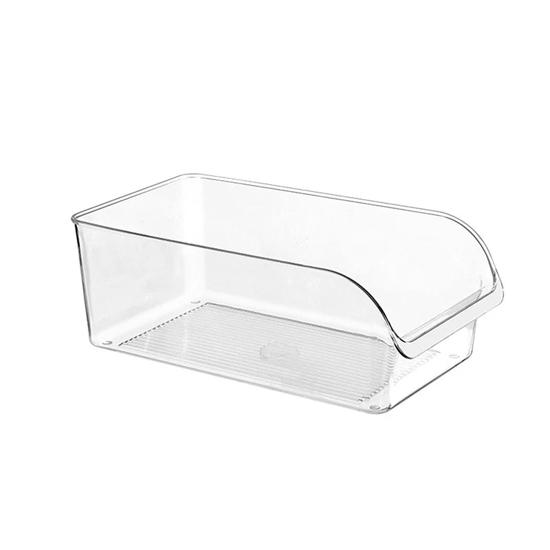 Organizer Drawer Storage Box for Refrigerator Egg Food Crisper Bathroom Bottles and Cans Desk Paper and Pen Organizer