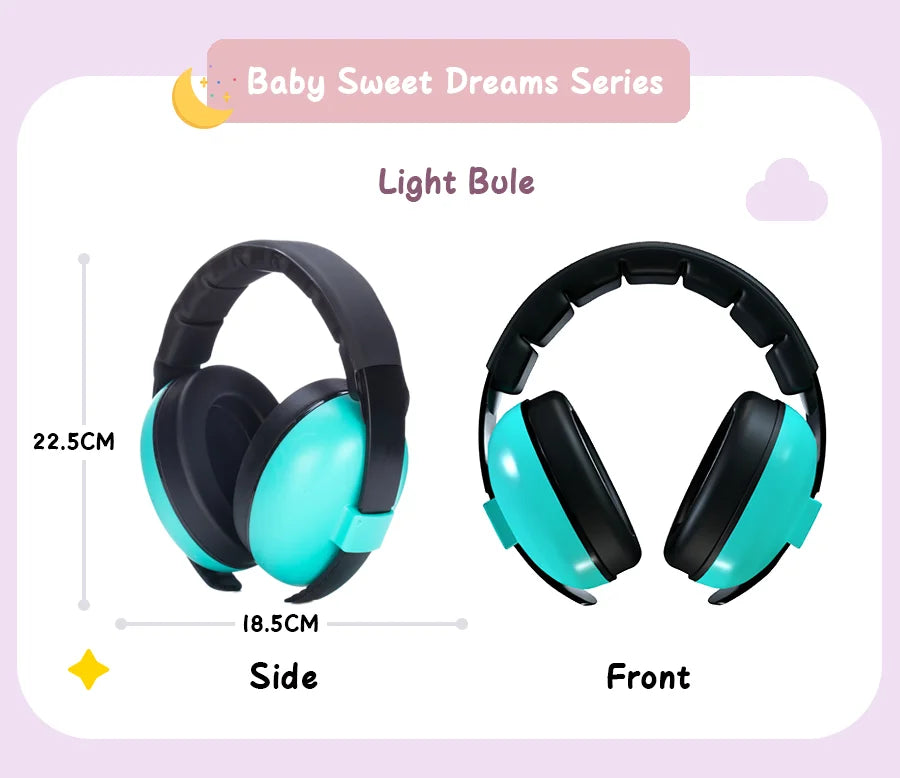Baby Anti Noise  Headphones Children Sleep Ear Stretcher Baby Ears Protection Children Earmuffs Sleeping Earplugs Child Earmuff