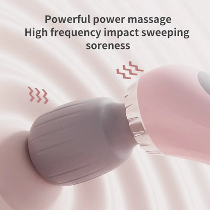 New Portable handheld massager USB rechargeable multifunctional full body massage gun relax neck back legs and waist masajeador