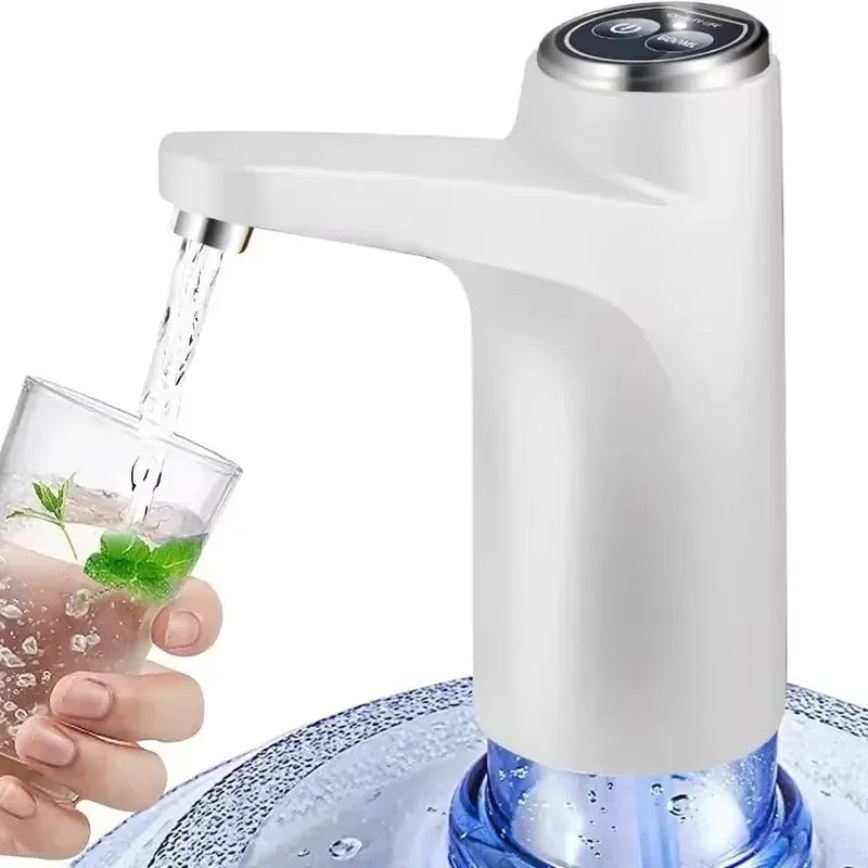 Automatic Water Press Household Barreled Water Electric Water Pump USB Rechargeable Mineral Water Pump Portable Water Dispenser