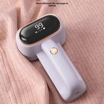 Electric Lint Remover Rechargeable Lint Remover Clothes Sweater Defuzzer Intelligent Digital Display Lint Shaver Trimmer