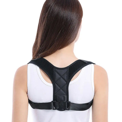 Back Posture Corrector Trainer Adjustable Shoulder Brace Straight Holder Clavicle Support for Men Women Adult Children Belt