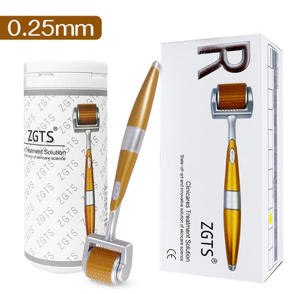 Professional 540 Needles for Facial Body Hair Growth Derma Roller for Skin Beard 0.2mm 0.25mm 0.3mm Needle Beauty Roller