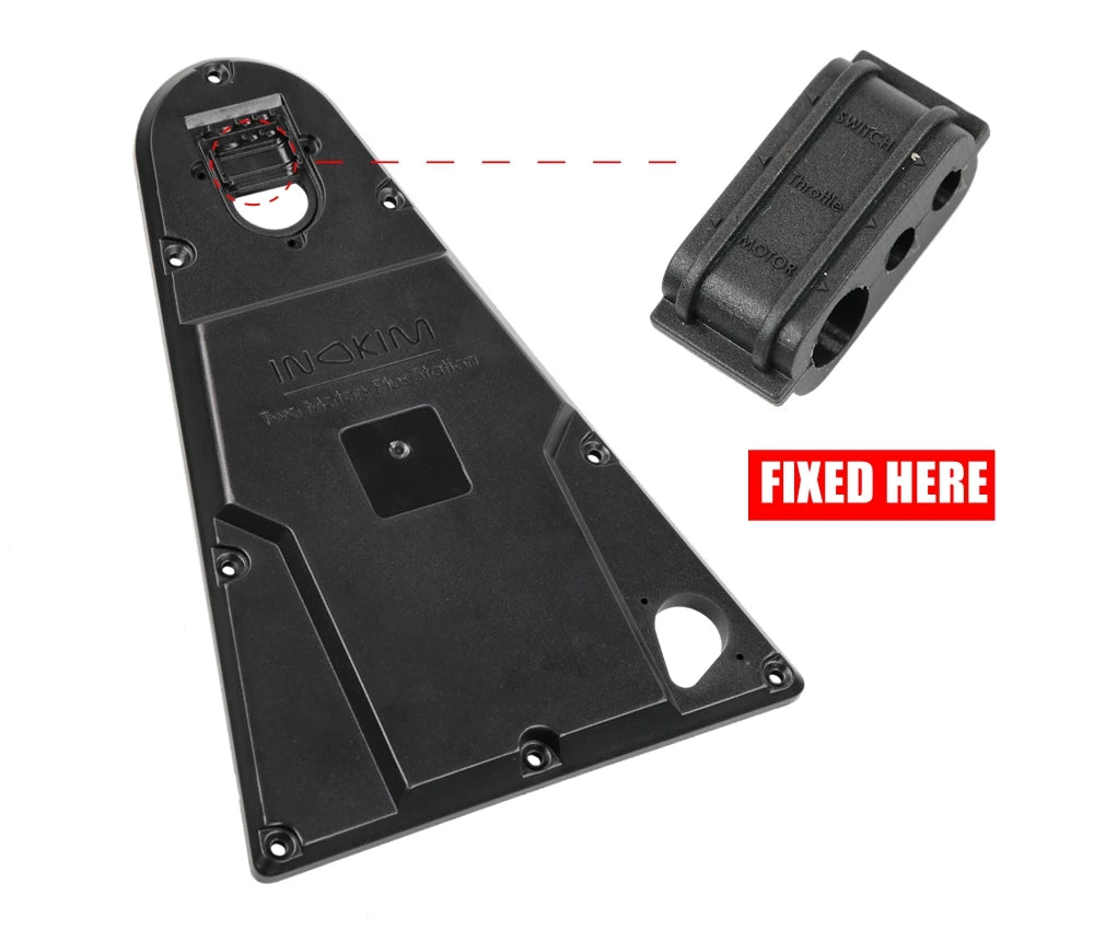 Controller Box for INOKIM OXO Electric Scooter to Accommodate Front Controller With Small Spare Parts & Gasket Spare Parts