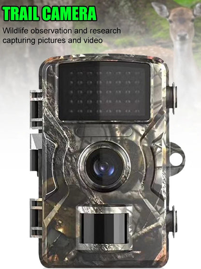 1pcs Hunting Trail Camera Wildlife Camera Night Vision Motion Activated Outdoor Forest Camera Trigger Wildlife Scouting Camera