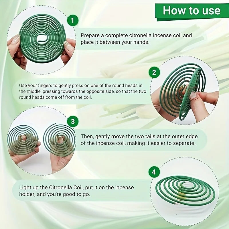 48 Scented Candles with Stand - Natural Lemongrass Fragrance for Outdoor, Swimming Pool Side, Courtyard, Porch, Deck, Camping and Hiking