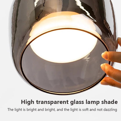 Nordic Glass LED Chandeliers Luxury Pendant Lamp Modern Minimalist  hanging light fixture decorative indoor lighting