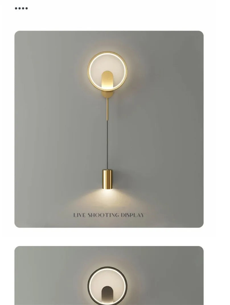 Modern LED Wall Lamp Minimalist Led Light Bedroom Bedside Wall Sconces Living Room Home Indoor Lighting Decorative Lamps