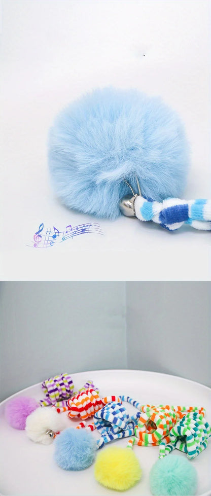 Interactive Cat Hanging  Simulation Cat  Funny Self-hey Interactive  for Kitten Playing Teaser Wand Toy Cat with bell