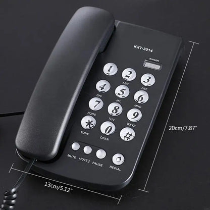 920L Corded Landline Telephone Desk House Phone with Large Buttons Home Phone Corded Telephone for Home Office Hotel Bathroo