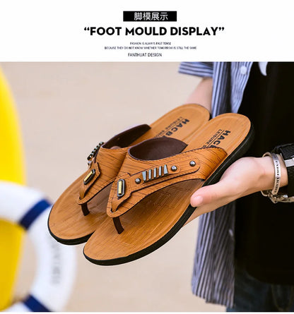 Flip Flops Male Slippers Men Summer Beach Shoes  For Men Flip Flops Men's Sandals