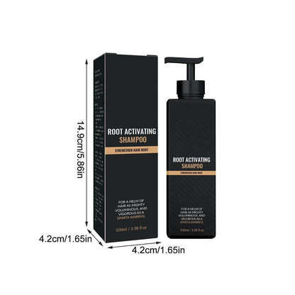 Spartan Root Activator Shampoo,Root Activator Shampoo, Hair Loss Shampoo, Hair Thickening ShampooUnisex Root Activator Shampoo,