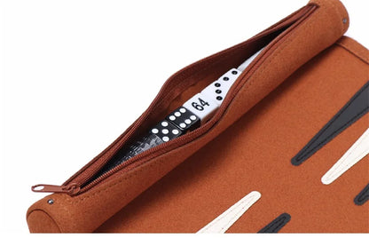 Backgammon Board Game Portable Backgammon Sets For Adults Travel Games Adult Roll Design Children's Puzzle Game Board Strategy