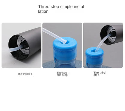 Automatic Water Press Household Barreled Water Electric Water Pump USB Rechargeable Mineral Water Pump Portable Water Dispenser