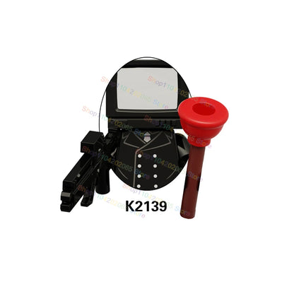 Hot Game Building Blocks Skibidi Toilet Accessories TV Monitor Cameraman Speakman Figures Toys KDL829 KDL826 KDL828