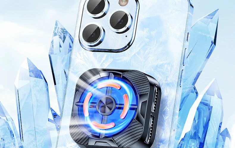 Semiconductor Mobile Phone Radiator Fan Cooler For Phone Cooling Fan Processor Cooler  Phone Fan Cooler Gamer Cell Phone
