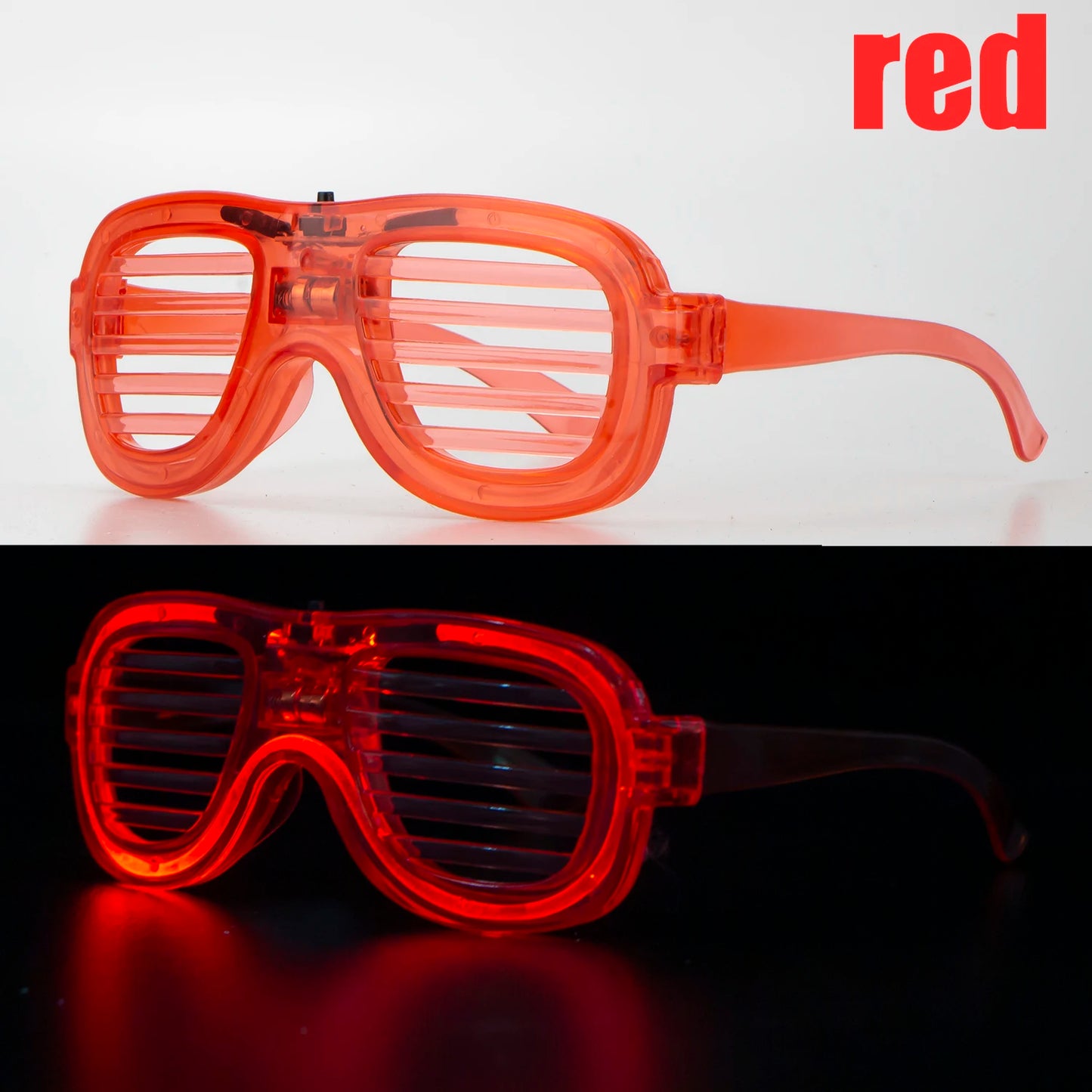 1 Pc Party Glow in the Dark Glasses Light Up LED Glasses Neon Party Favors Sunglasses Party Decor Party Supplies
