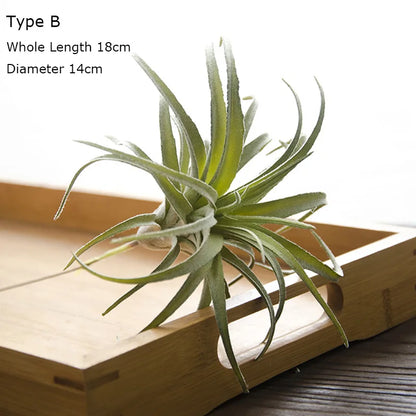 Luxury Air grass series big fake plants plastic wall hanging garden decoration plantas artificiales farmhouse home décor