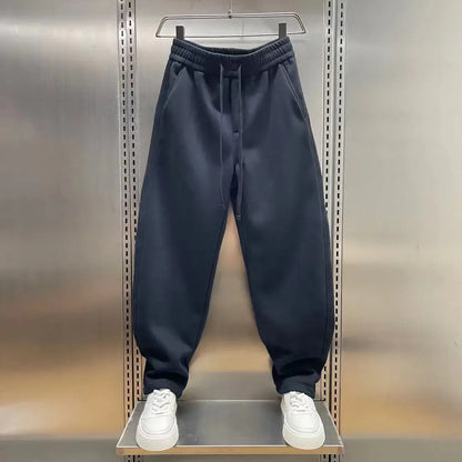 Outdoor Joggers Sweatpants Solid Color Casual Trousers High Quality Cotton Men's Brand Pants