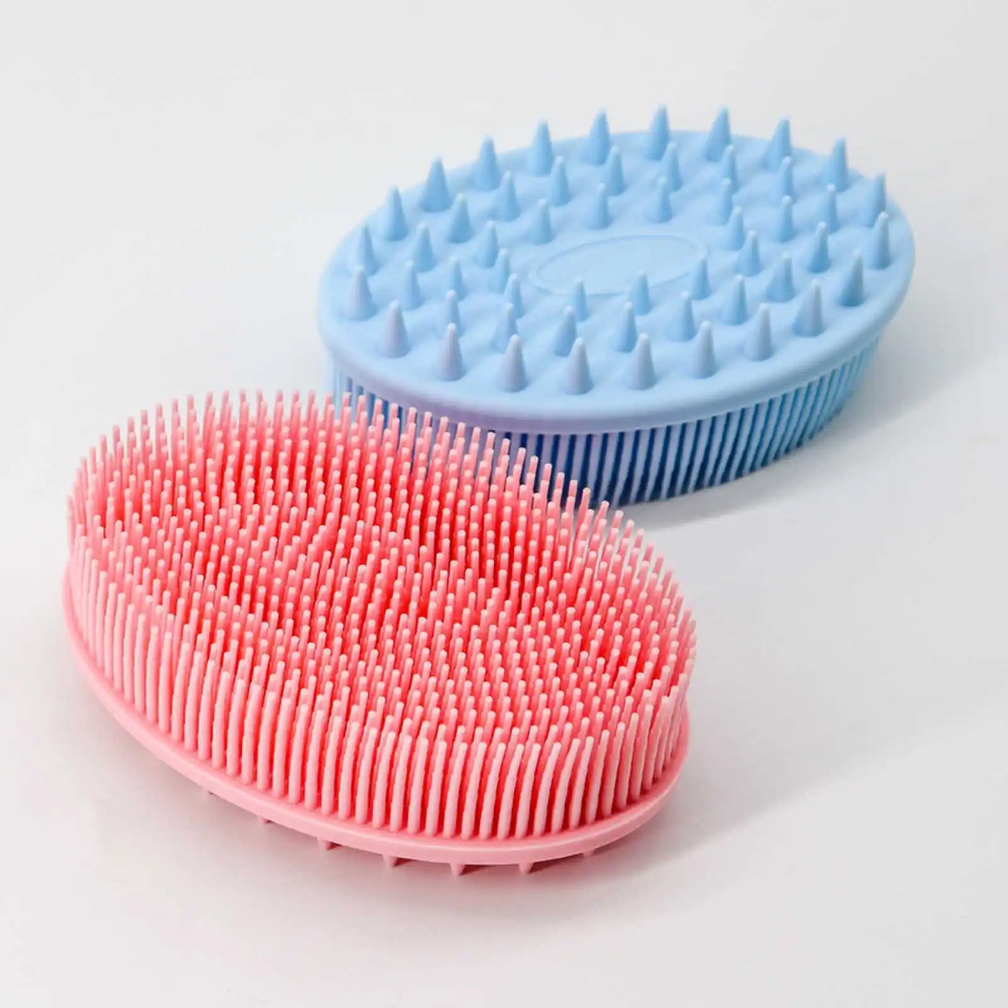 Silicone Bath Brush Cleansing Massage Full Body Scrub Bath Brush Baby Silicone Shampoo Bath