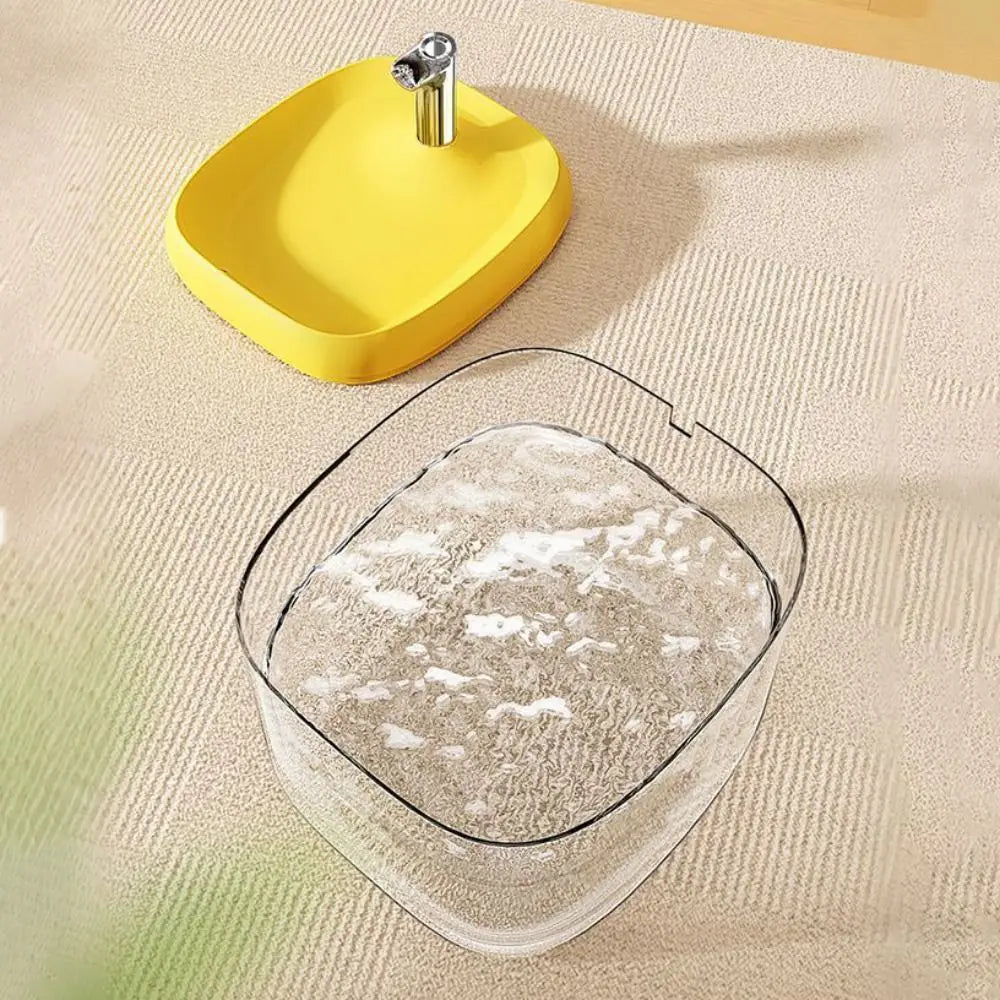 1.5L Cat Drinking Fountain Large Capacity Removable Automatic Water Dispenser Quiet Operation Anti-Dry Burning Pet Water Feeder