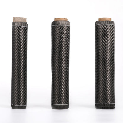 3K 200gsm0.2mm 30/60/150/300cm Thickness Carbon Fiber Cloth Plain Carbon Fabric For Commercial Car Part Sport Equipment