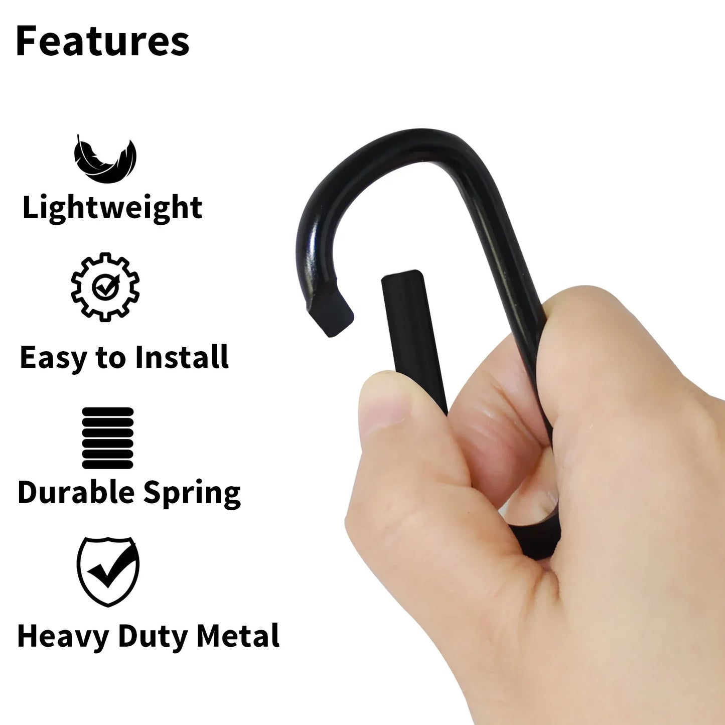 Stroller Accessories 2PCS Hooks Portable Baby Pram Universal Leather Hook