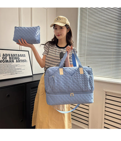 Large Capacity Travel Bags Luggage Organizer Bag Handbag Waterproof Portable Foldable Travel Clothes Storage Bag Shoulder Bags