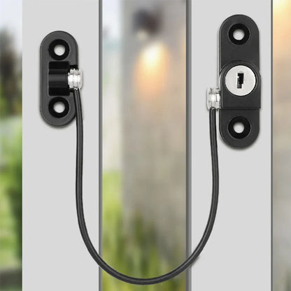 Children Baby Safety Lock Window Door Lock Key Home Security Cabinet Refrigerator Opening Cable Baby Care Kids Safety Lock Latch