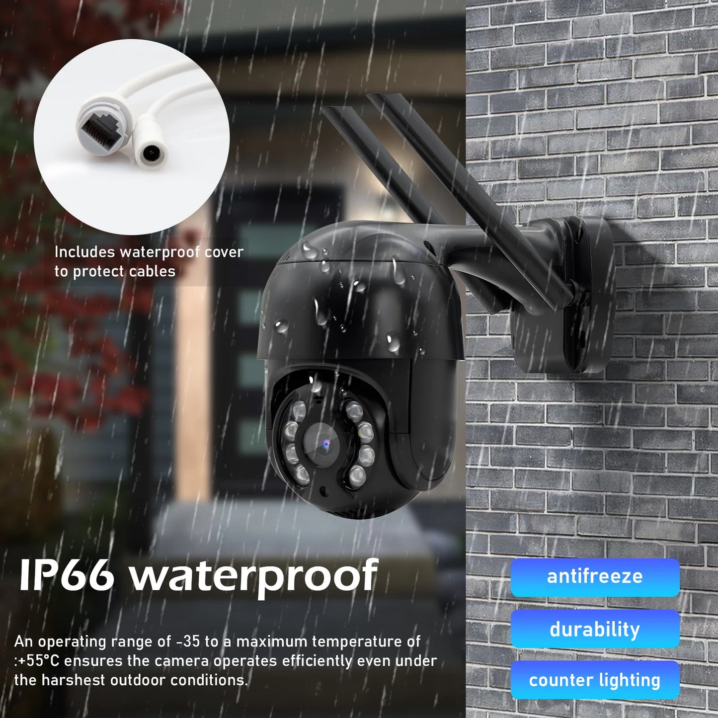 Security camera WiFi surveillance WiFi camera security camera WiFi Monitor outdoor WiFi surveillance camera Icsee