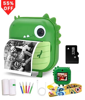 Instant Printed Camera Thermal Camera Printer Kids Camera Digital Photo Camera Girl Toy Child Camera Video girl Christmas Gift