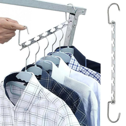 Multifunctional Pants Hanger Clothes Organizer Adjustable Pant Storage Rack Closet Organizer Trouser Hanger Home Organization