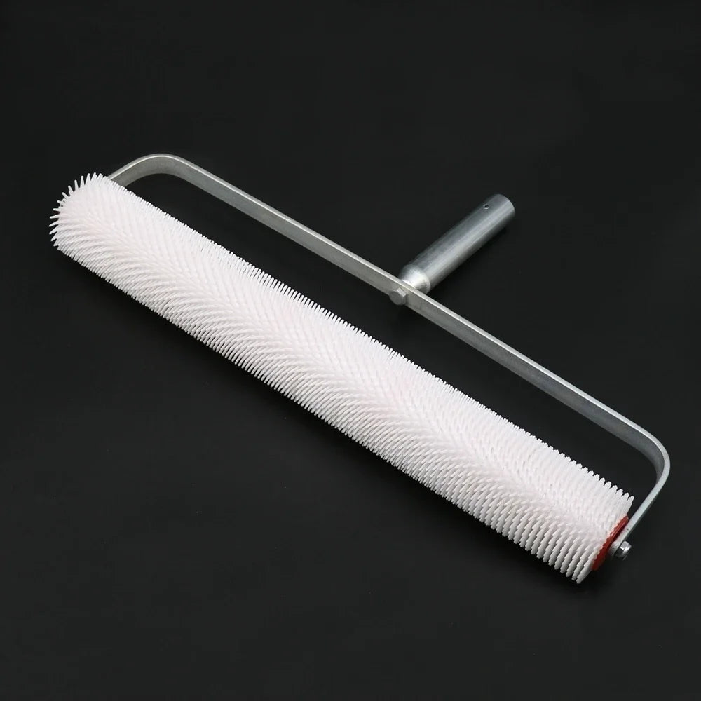 DIY 50CMX14MM Spiked Aeration Floor Roller Hand Tools Self Levelling Cement Defoaming Roller Screed Tools Accessories