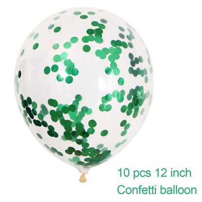 Farm Green Tractor Supplies Tractor Balloons Banner Hanging Swirl Cupcake Toppers Tractor Farm Themed Birthday Party Decorations