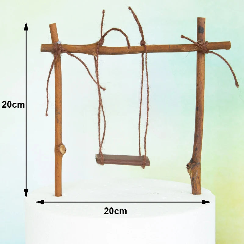 Happy Farm Cake Decoration Farm Critters Cake Topper Horse Chickens Piglet Farm Cabins Boy Girl One Birthday Cake Decorations