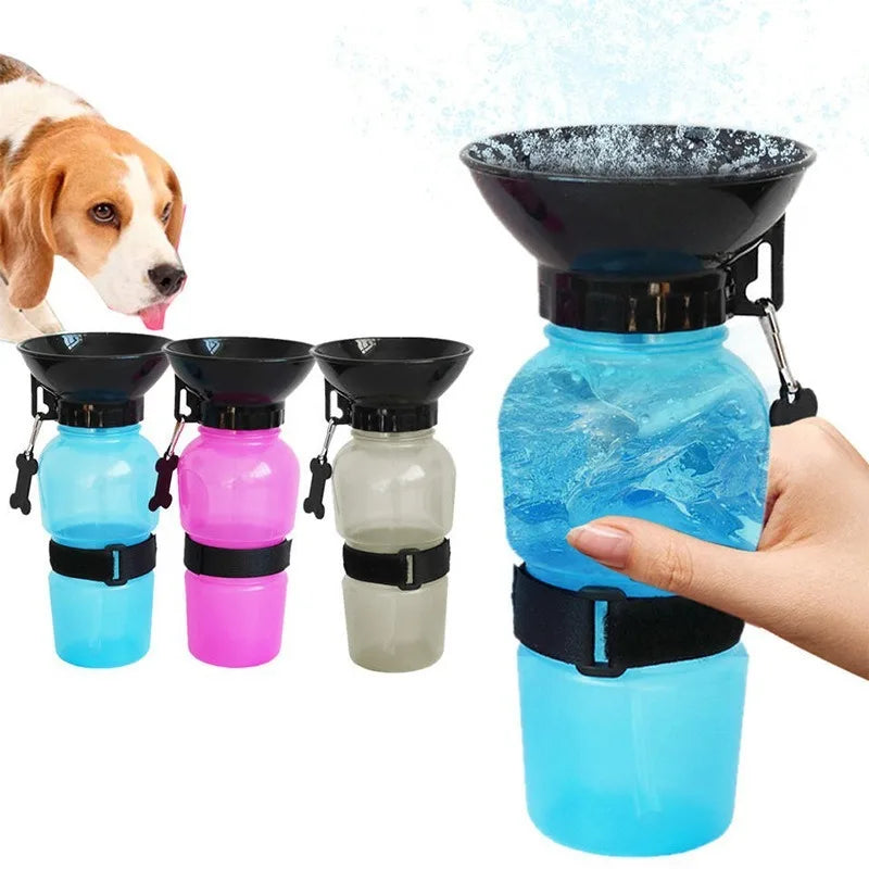 Portable Dog Water Bottle, Drink Cup & Bowl The Perfect Accessory for Outdoor Walks and Adventures with Your Pet!