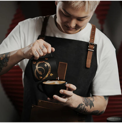 MHW-3BOMBER Coffee Milk Frothing Jug Latte Art Cup Stainless Steel Milk Frother Pitcher Jug Espresso Coffee Accessories