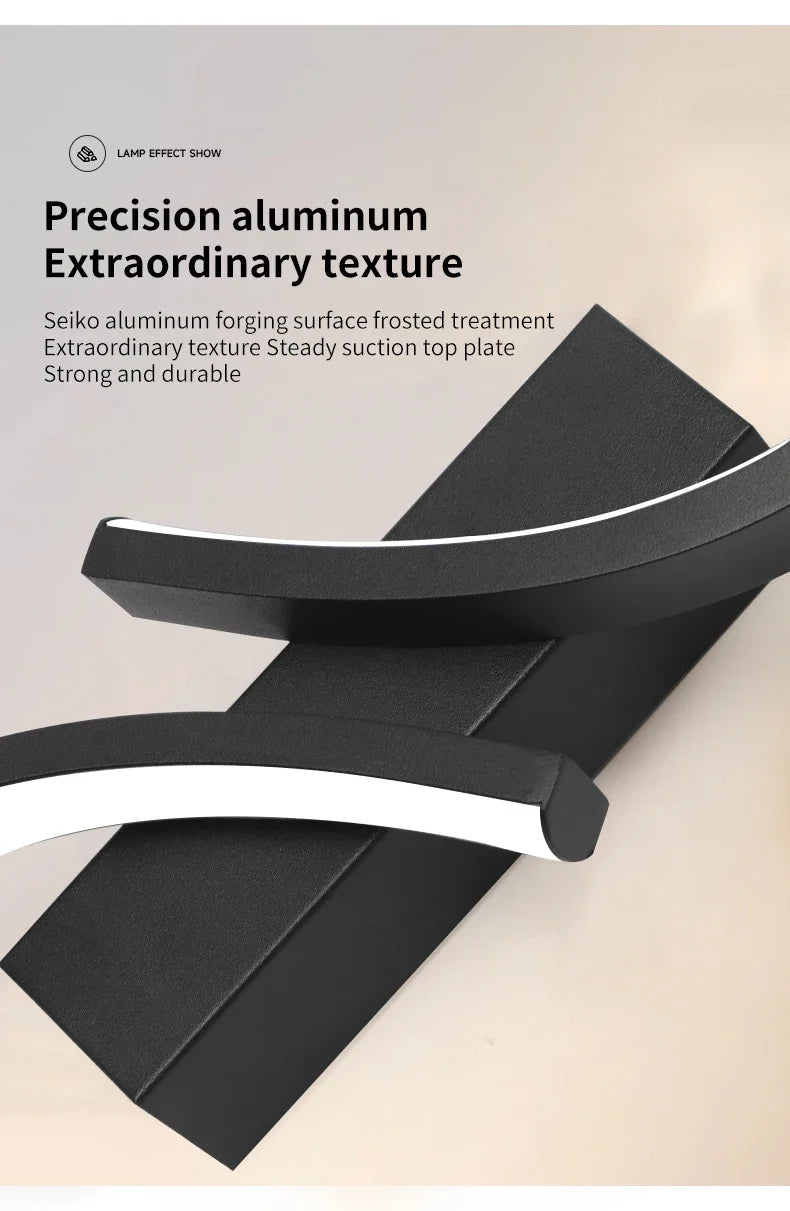 Modern Wall Lamp Letter LED Decorative Lights Nordic Living Room Wall light Corridor Hang Lamp Home Decoration Lighting Fixtures