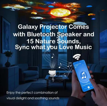 Galaxy Globe Pro Galaxy Star Projector, now with Bluetooth remote control and standard version