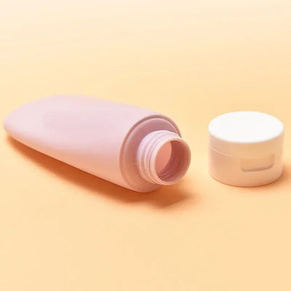 4-Piece Silicone Leak-Proof Travel Bottle Set Portable Refillable Squeezable Containers for Toiletries Lotion Business Trip