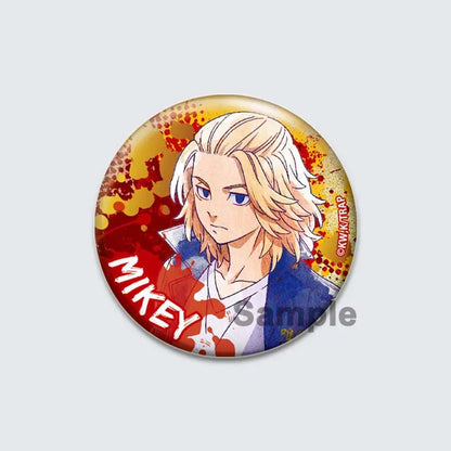 Fashion Accessories Anime Tokyo Revengers Brooches Backpack Clothes Accessories Decor Lapel Pin Badge for Fan's Collection Gifts